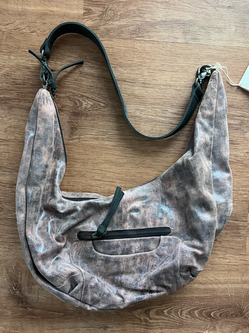 Free People We The Free Sparta Sling Bag RT $298 NWT Acid Rose